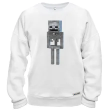 Свитшот Minecraft Скелет