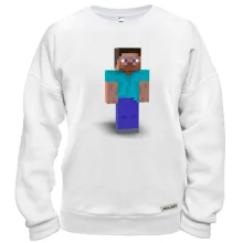 Свитшот Minecraft Стив (2)
