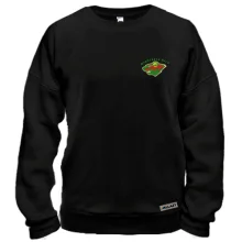 Свитшот с вышитой эмблемой Minnesota Wild (Вышивка)