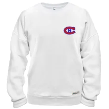 Свитшот Montreal Canadiens с вышитой эмблемой (Вышивка)