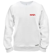 Свитшот NASA Worm logo mini