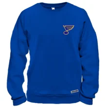 Свитшот Saint Louis Blues — вышитая эмблема (Вышивка)