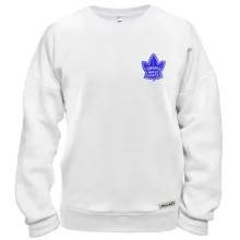 Свитшот с вышитой эмблемой Toronto Maple Leafs (Вышивка)