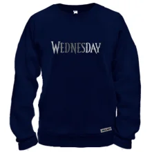 Свитшот Wednesday лого