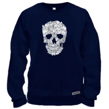 Свитшот "Kitty Skeleton"