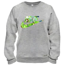Свитшот "Nike X Рик и Морти"