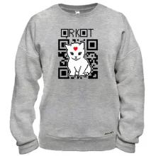 Свитшот "QR кот"