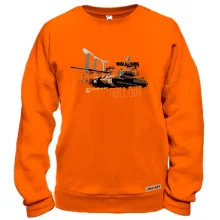 Свитшот "world of tank - roll out"