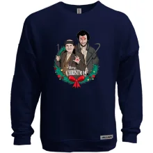 Світшот без начосу Merry Christmas (Грабіжники Сам удома)