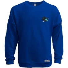 Світшот без начосу з вишитою емблемою San Jose Sharks (Вишивка)