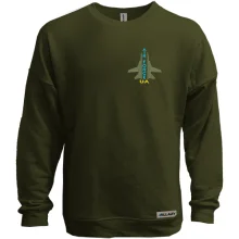 Світшот без начосу UA Air Force ART (Вишивка)