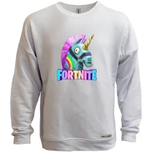 Світшот без начосу з єдинорогом "fortnite"
