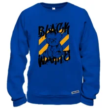 Свитшот c плюшевым мишкой "black wahite"