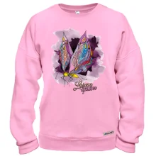 Світшот lorem ipsum butterfly