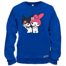 Свитшот с Kuromi & My melody