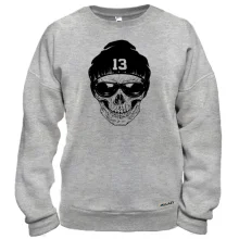 Свитшот с черепом "13"