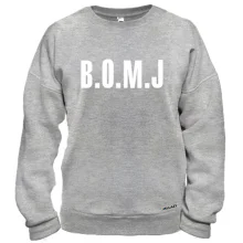 Свитшот с логотипом B O M J