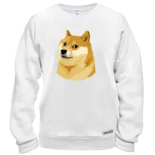Світшот з мемом wow doge