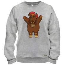 Свитшот с надписью "Bear Hugs"