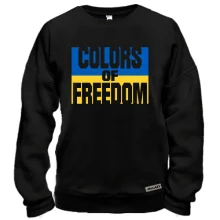 Свитшот с принтом COLORS OF FREEDOM