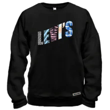 Свитшот с раскрашенным логотипом Levis