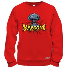 Свитшот с сердцем "Kaboom"