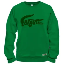 Свитшот со стилизованным лого "Lacoste"