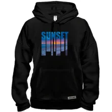 Толстовка SUNSET із заходом сонця всередині літер