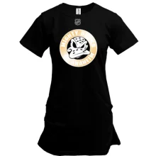 Подовжена футболка Anaheim Ducks (маска)