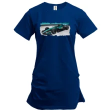 Подовжена футболка Aston Martin F1