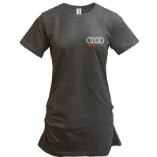 Туника с вышитым логотипом Audi (Вышивка)