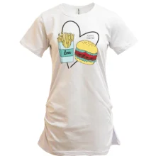 Туника Love fast food