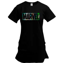 Подовжена футболка Marvel (голограма)
