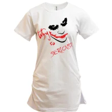 Туника с лицом Джокера «Why so serious?»