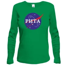 Жіночий лонгслів Рита (NASA Style)