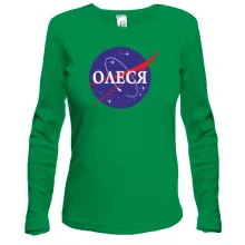 Жіночий лонгслів Олеся (NASA Style)