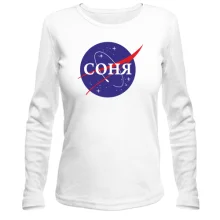 Жіночий лонгслів Соня (NASA Style)