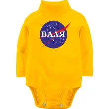 Дитяче боді з довгим рукавом Валя (NASA Style)