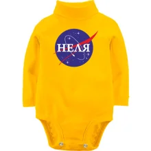 Дитяче боді з довгим рукавом Неля (NASA Style)