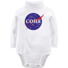 Дитяче боді з довгим рукавом Соня (NASA Style)