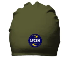 Бавовняна шапка з ім'ям Арсен в колі