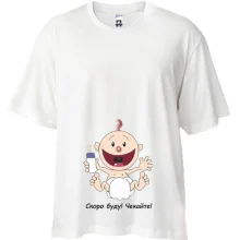Футболка Oversize Скоро буду. Чекайте.