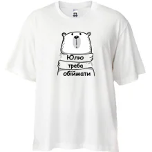 Футболка Oversize з написом 