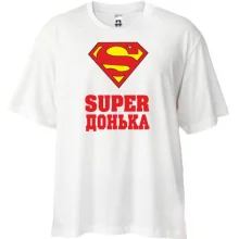 Футболка Oversize Супер донька