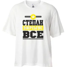 Футболка Oversize Степан вирішує все