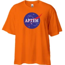 Футболка Oversize Артем (NASA Style)