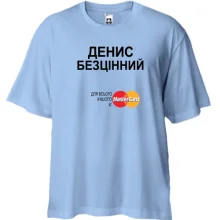 Футболка Oversize з написом 