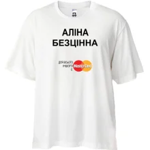 Футболка Oversize з написом 