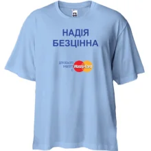 Футболка Oversize з написом 