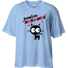 Футболка Oversize з написом 